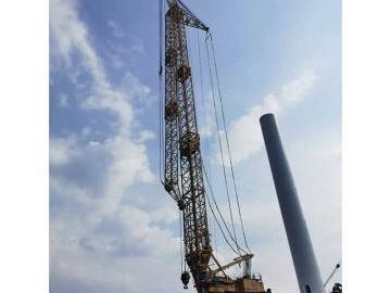 XCMG XGC2100W Used Hydraulic Crawler Crane for Sale