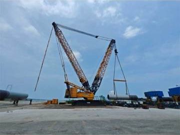XCMG XGC16000 1250 Ton Used Crawler Crane for Sale