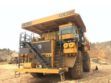 XCMG XDE200 Used Mining Dump Truck Price