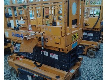 XCMG XG0608DC 8m Used Mobile Scissor Lift for Sale
