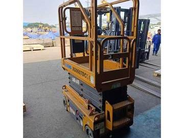 XCMG XG0607DC 7m Used Electric Mobile Scissor Lift for Sale