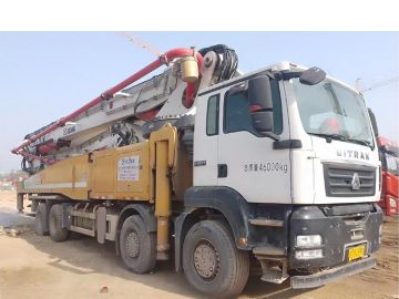 XCMG Used Concrete Boom Pump Truck HB58V 58m Concrete Pump Truck for Sale