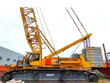 2015 Used Mobile Telescopic Crawler Crane XGC500
