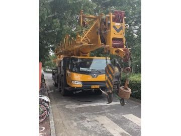 2021 Second hand mobile cranes QY80 for sale