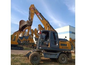 2019 XCMG Used XE150WD Wheel Excavator for Sale