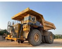 XCMG XDE200 Used Electric Double Axle Rigid Dump Truck for Sale