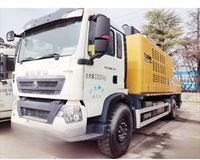 XCMG Used Vehicle-Mounted Concrete Line Pump HBC10050V Concrete Pump Truck Used for Sale
