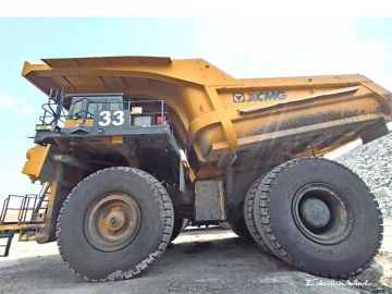 XCMG XDE240 Used Dump Truck Mining for Sale