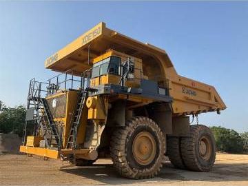 XCMG XDE150 Used Dump Truck Electric for Sale