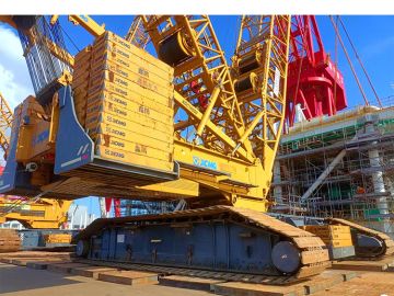 XCMG XGC16000 Hydraulic Crawler Used Crane Price