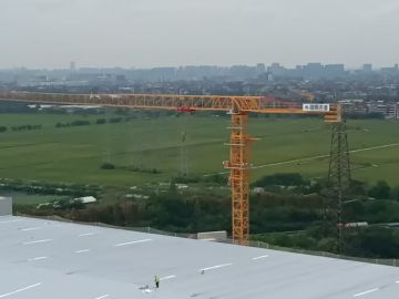 XCMG XGT7528A-18S1 75m Boom Length 18 Ton Used topless Tower Crane for Sale