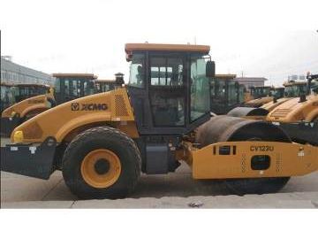 XCMG Used Single Drum Roller CV123 12 Ton Road Compactor Machine for Sale