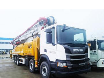 XCMG HB62V Second-hand 62m Truck Mounted Concrete Pump for Sale