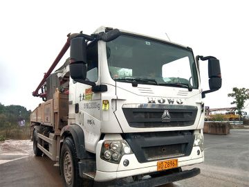2021 HB37V Used Cement Mixer Concrete Machinery