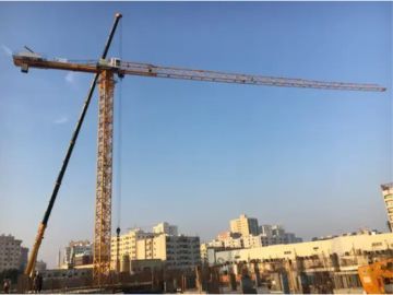 XCMG 8 Ton Used Telescopic Tower Crane XGT6513A-8S1 High Efficiency for Sale