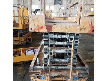XCMG Used electric mobile auto scissor lift GTJZ1012