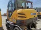 Used 6 ton Mini Wheel Excavator XCMG XE60WA For Sale