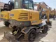 Used 6 ton Mini Wheel Excavator XCMG XE60WA For Sale
